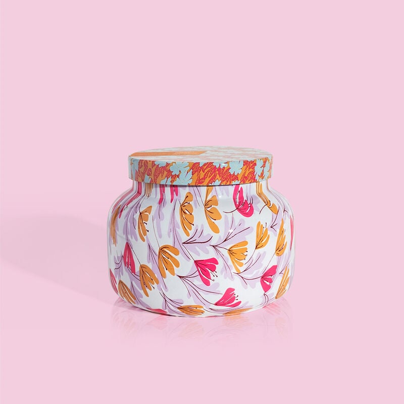 Pineapple Flower Pattern Play Signature Jar Candle image number 1